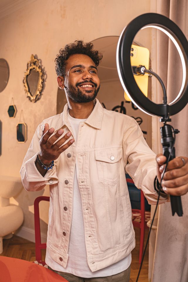 Creator having fun 